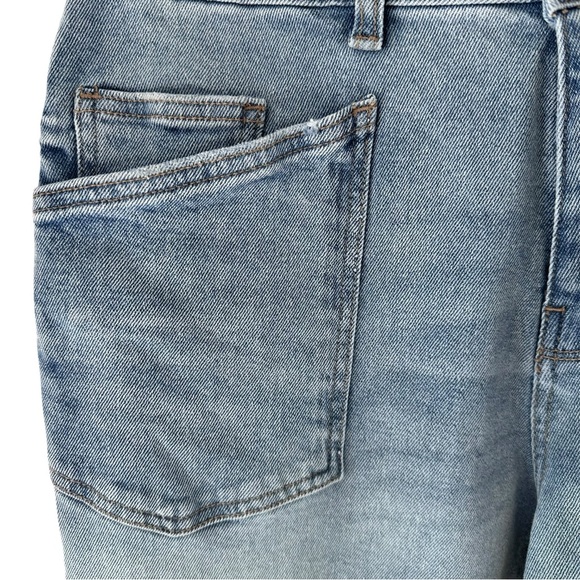 Kenzie Jeans Savannah High Rise Flare Crop Denim Size 10 NWT Vintage Inspired - Picture 8 of 14